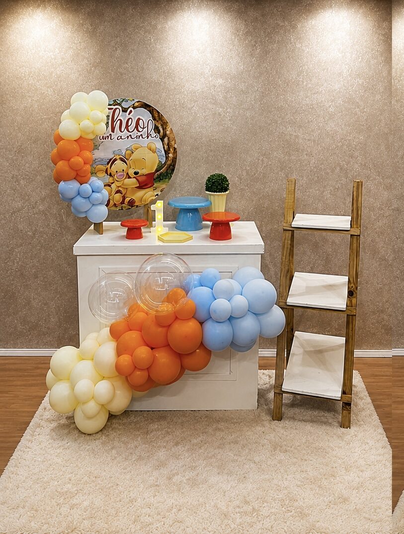 Detalhe de decoração de festa Acalento 8